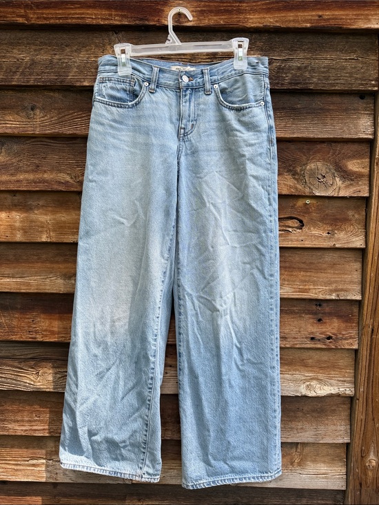 Madewell Denim - Madewell low rise super wide leg jeans
